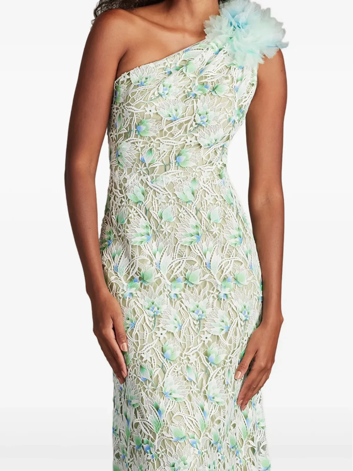 Tadashi Shoji 花柄モチーフドレス - 画像4