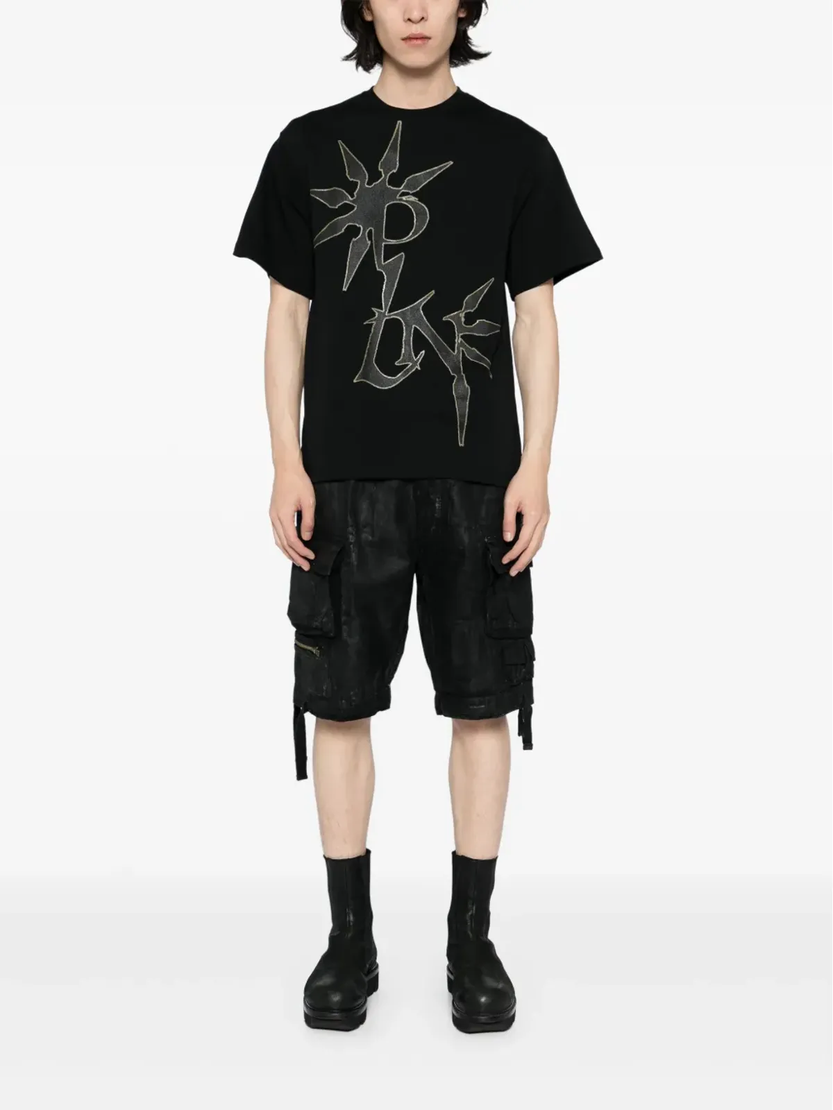 P.L.N. ロゴプリントTシャツ - 画像2