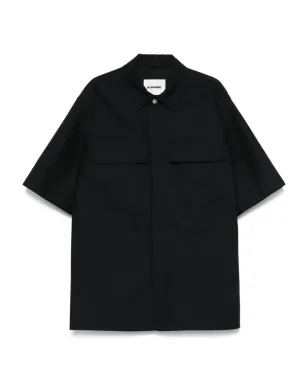 JIL SANDER+ 撥水シャツ ブルー - サムネイル1