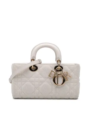 Christian Dior ビンテージ 2000-2024 Medium Technical Fabric Macrocannage Lady D Joy サッチェル - サムネイル1