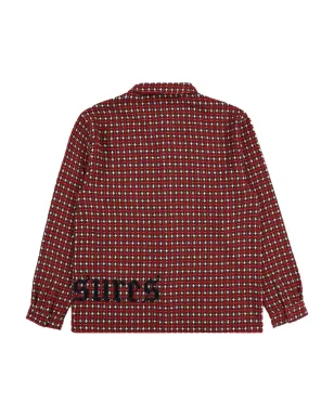 Pleasures クロスプリントオーバーシャツ - サムネイル2