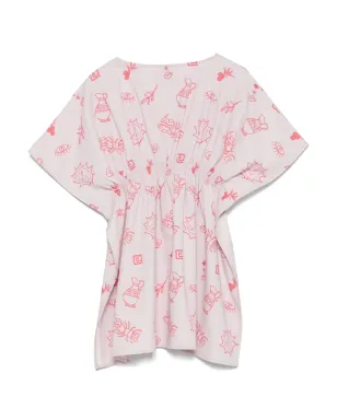 Andorine 夏柄プリントドレス - サムネイル2