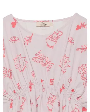 Andorine 夏柄プリントドレス - サムネイル3