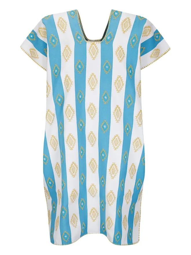 Tandem Tandem 刺繍ドレス - ブルーの商品画像