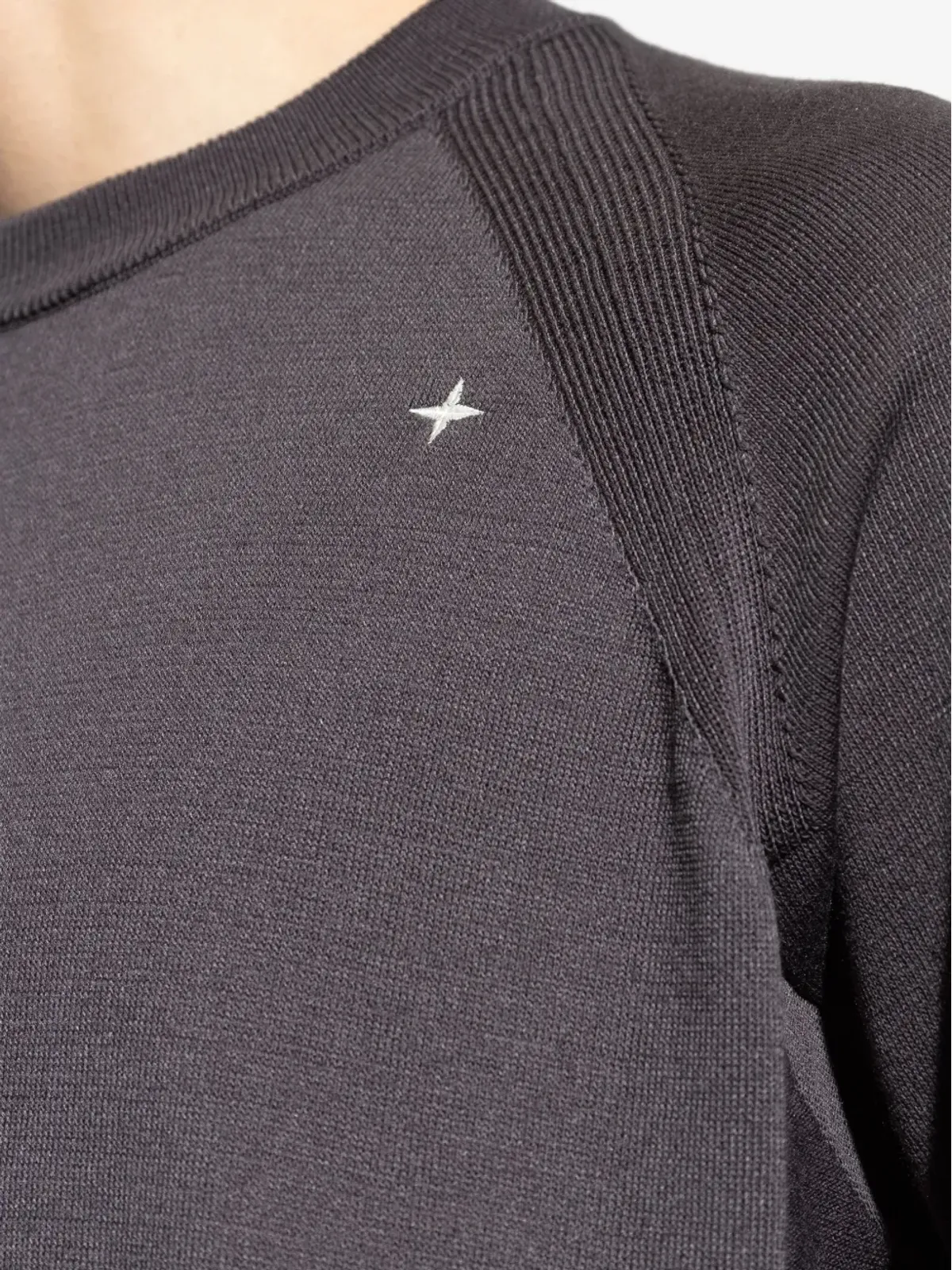 Stone Island ラグランスリーブ ジャンパー - グレー - 画像5