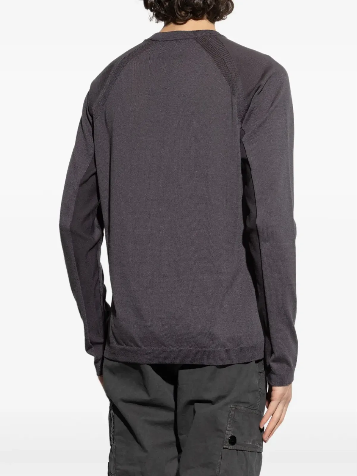 Stone Island ラグランスリーブ ジャンパー - グレー - 画像4