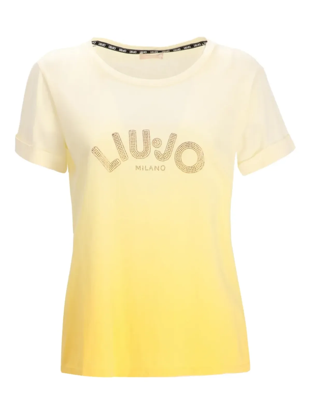 LIU JO ロゴディテール グラデーション効果 Tシャツ - 画像1