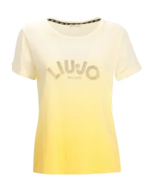 LIU JO ロゴディテール グラデーション効果 Tシャツ - サムネイル1