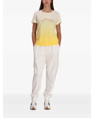 LIU JO ロゴディテール グラデーション効果 Tシャツ - サムネイル2