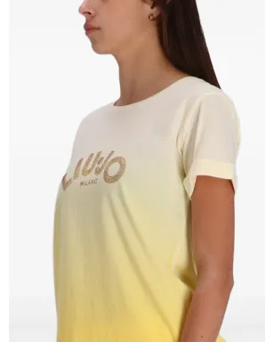 LIU JO ロゴディテール グラデーション効果 Tシャツ - サムネイル3