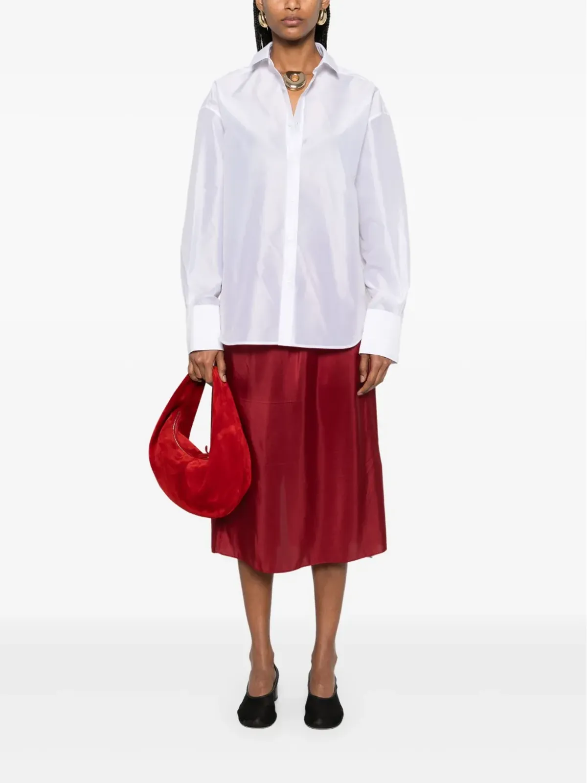 Carven シアー タフタ シャツ - 画像2