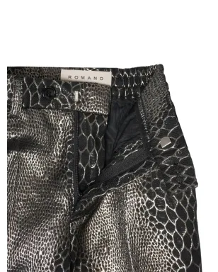 ROMANO KIDS snake-print two-piece suit - Gold - サムネイル2