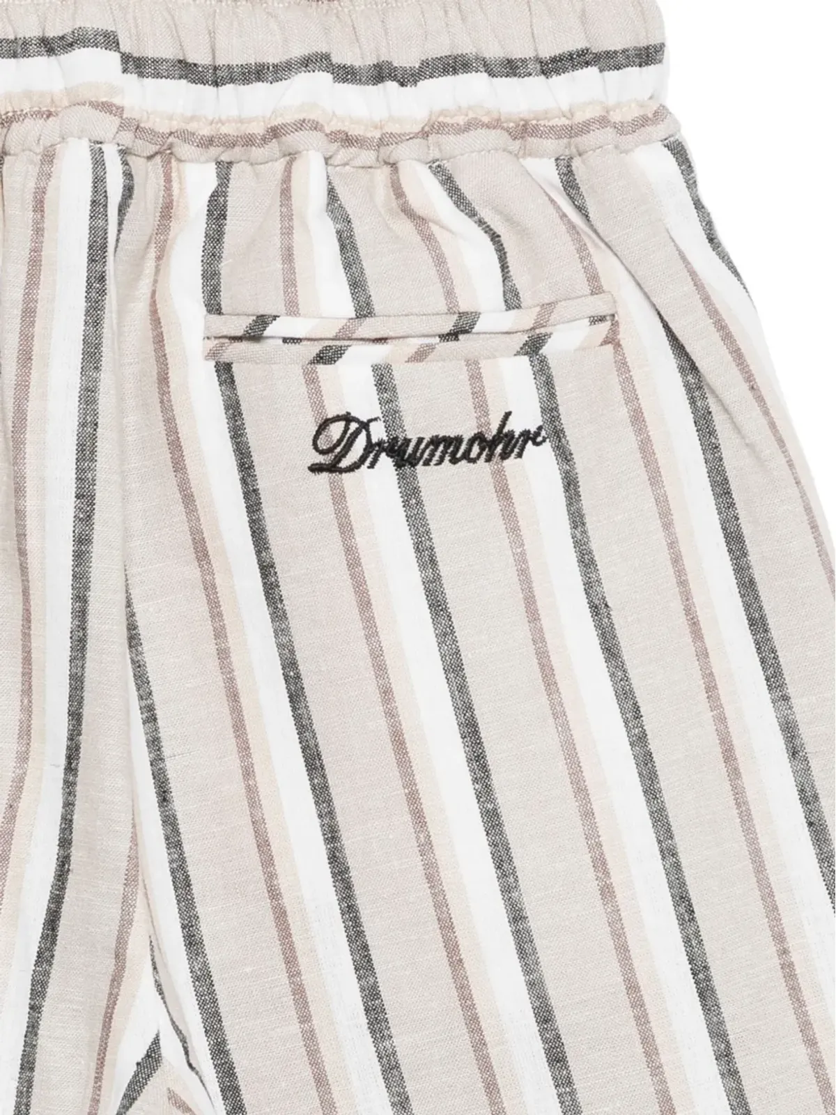 Drumohr Kids ストライプショーツ - 画像3