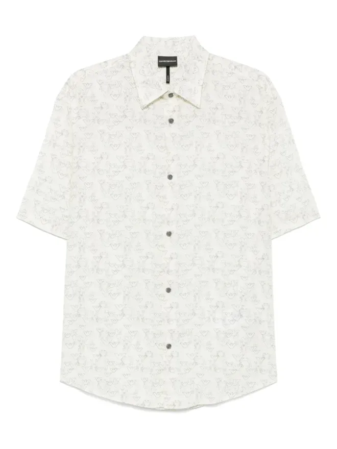 Emporio Armani Emporio Armani イーグルプリントシャツの商品画像