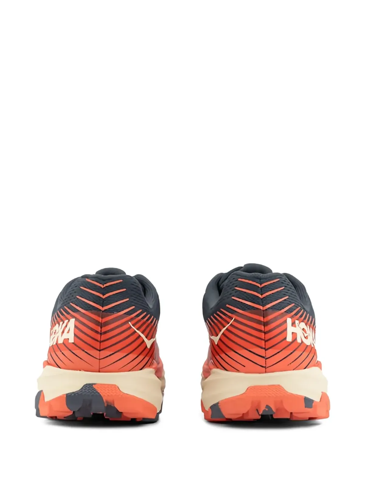 HOKA One Torrent 2 グレー/オレンジのスニーカー - 画像3