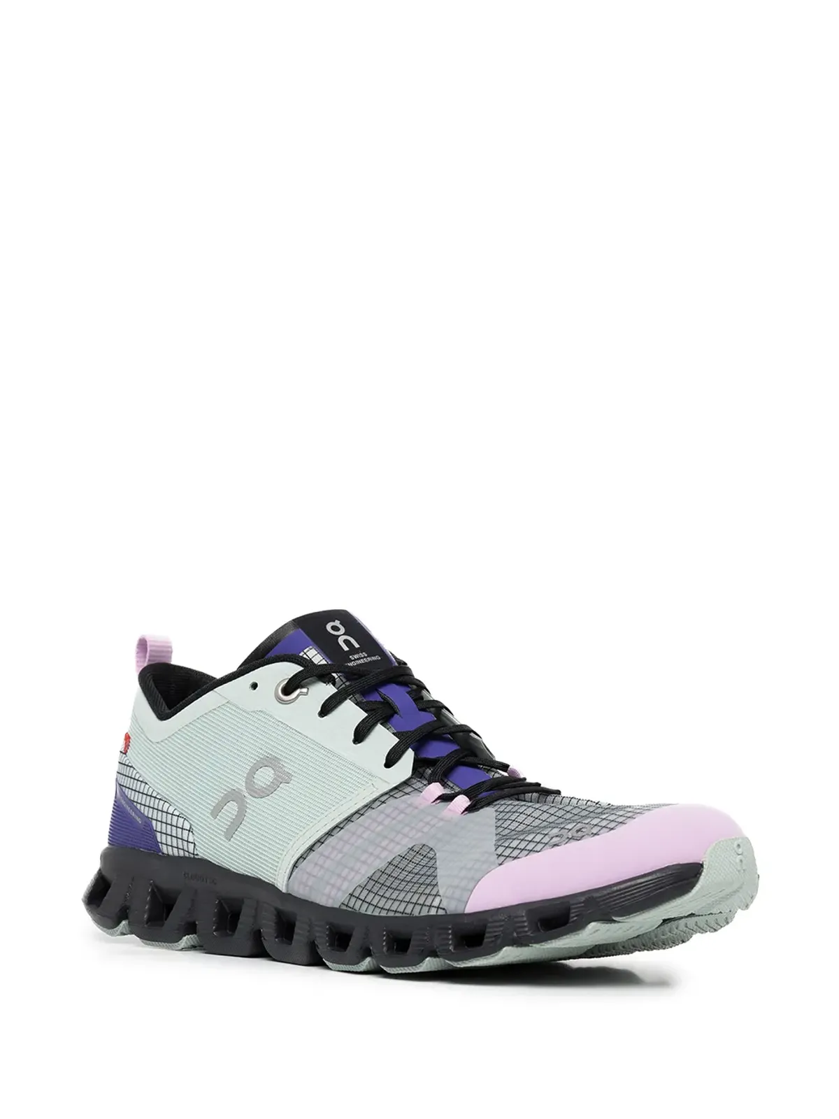 On Cloud WMNS レースアップスニーカー グレー - 画像2