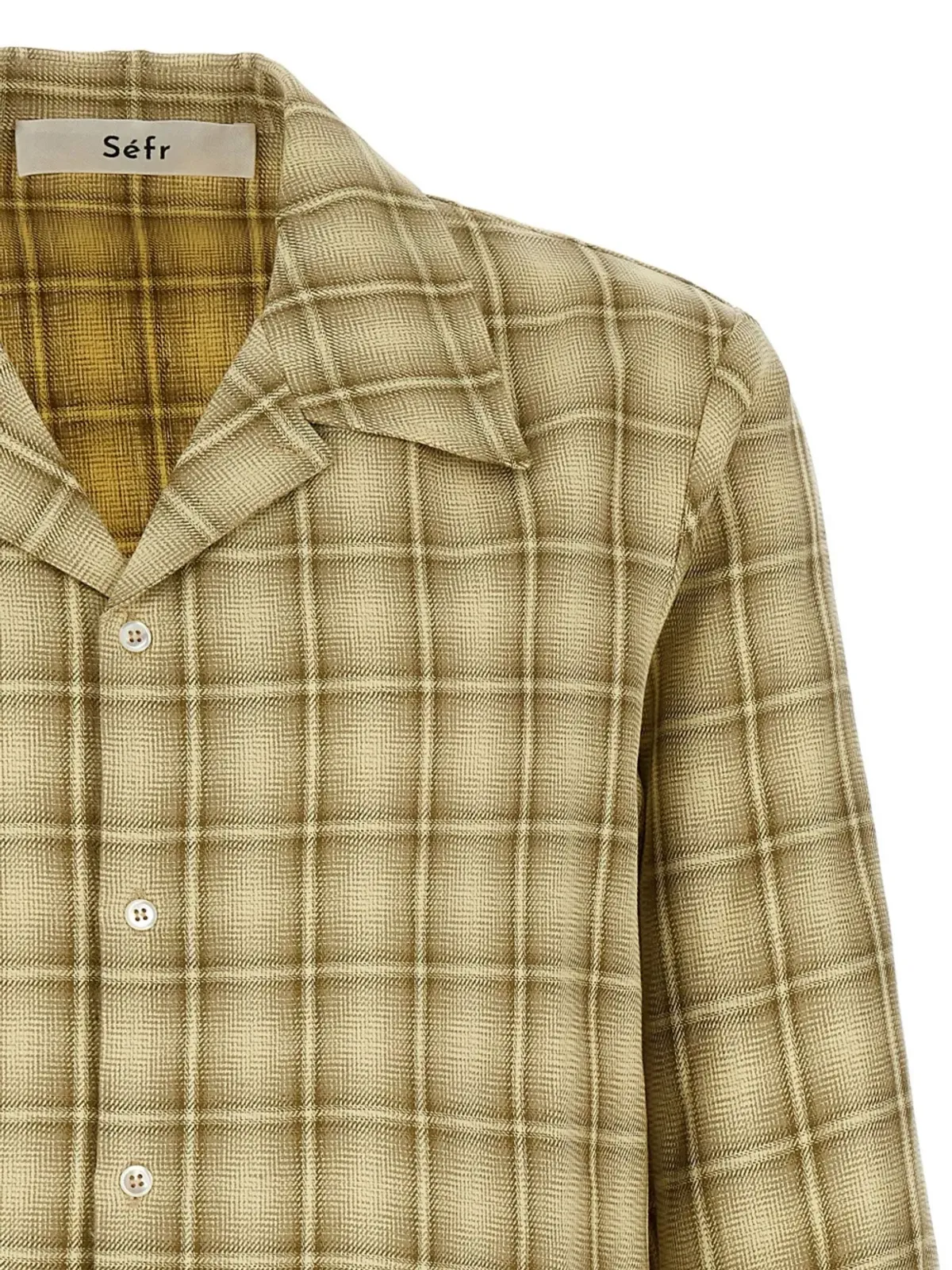 Séfr イグナシオ プラッドチェックシャツ - 画像3
