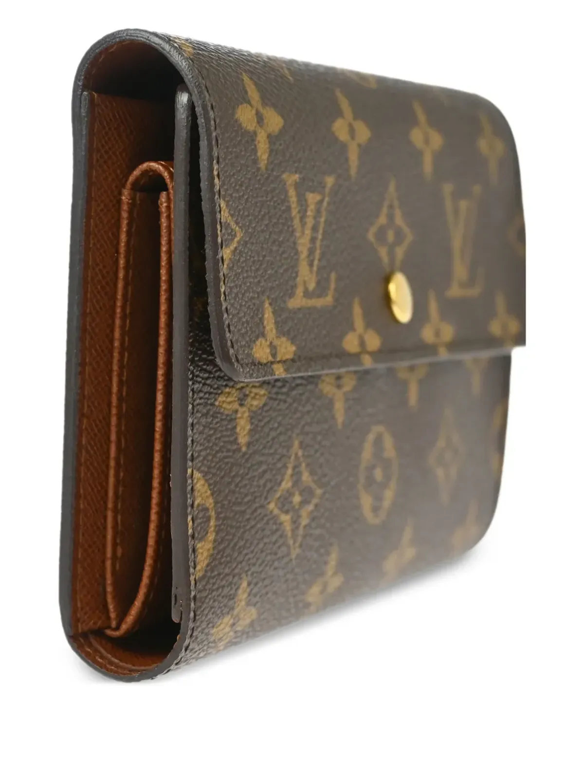 Louis Vuitton ビンテージ 2005 エチュイ・パピエ ウォレット - ブラウン - 画像3