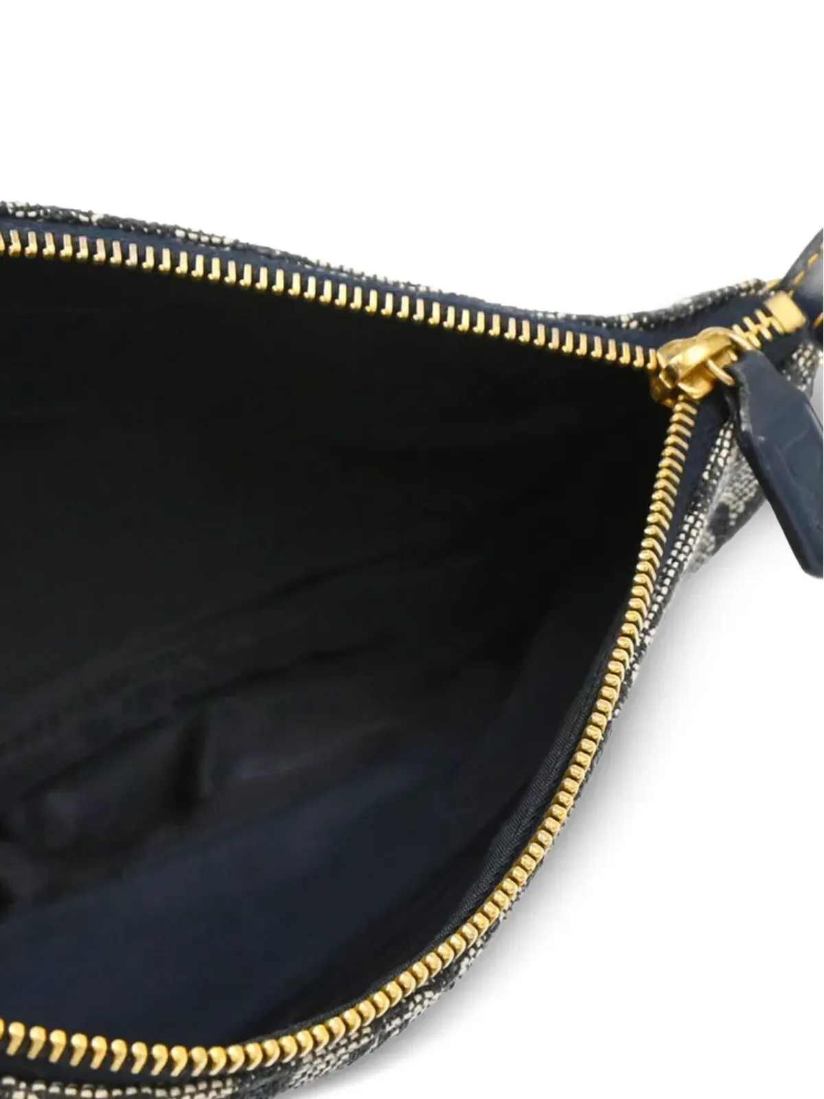 Christian Dior Pre-Owned ビンテージ 2001年 トロッターサドル ハンドバッグ - ブルー - 画像4