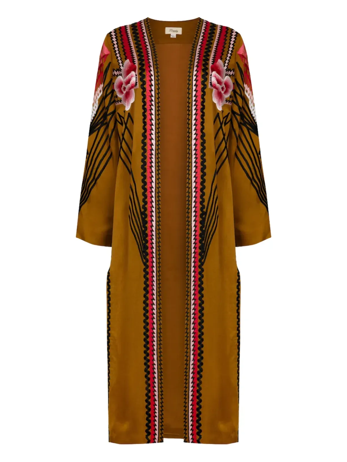 Temperley London ロミナ刺繍ロングコート - 画像1