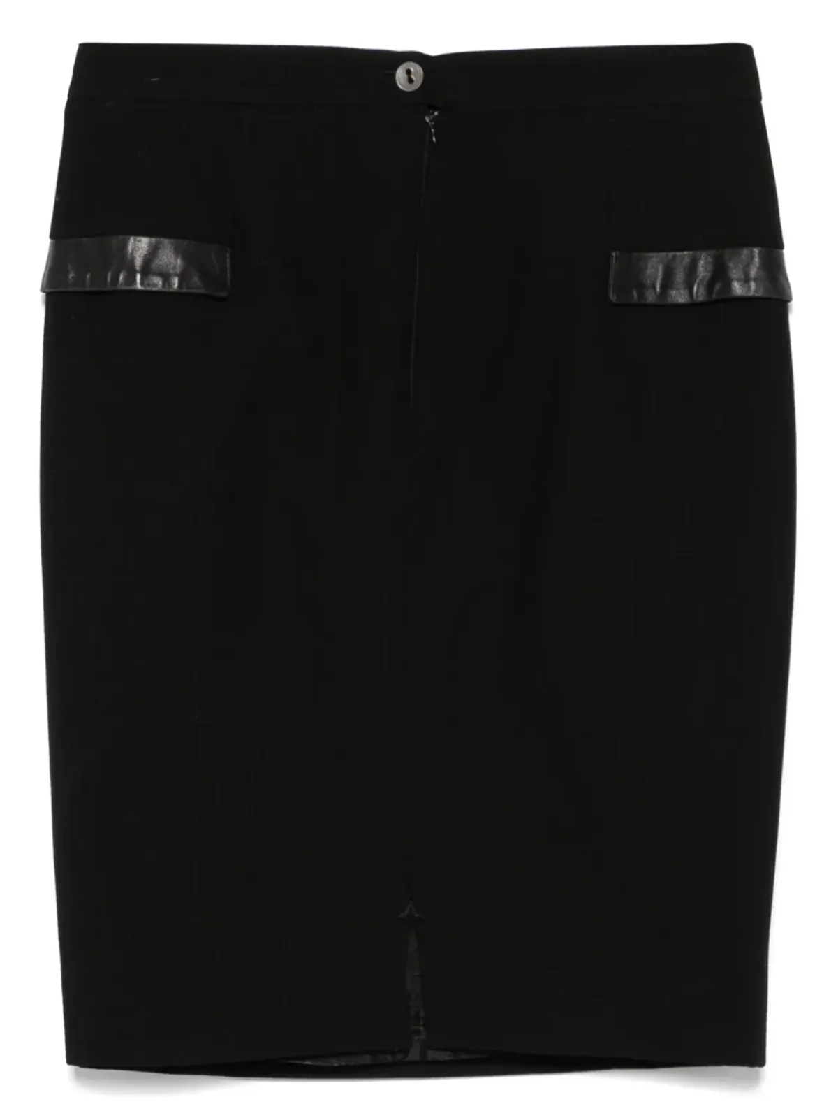 Christian Dior ビンテージ 2010年代 テクスチャード ミニスカート - ブラック - 画像2