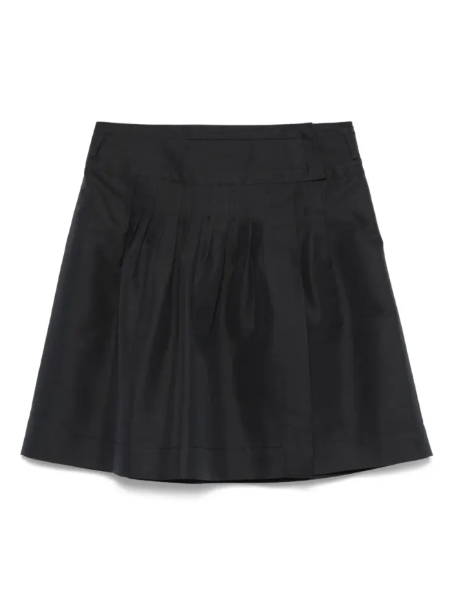 Jil Sander Pre-Owned Jil Sander Pre-Owned ピンタックディテール ミニスカートの商品画像