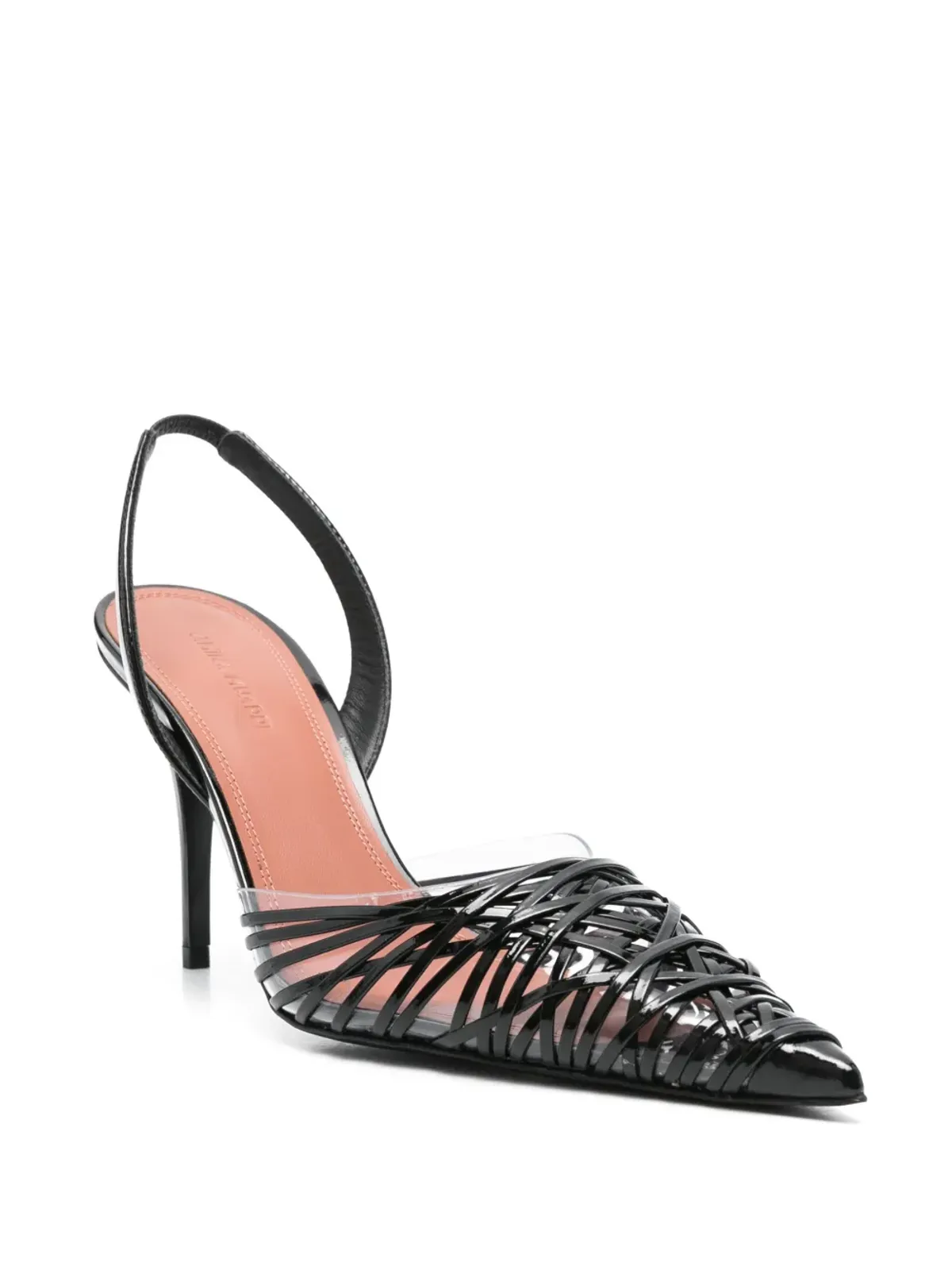 Amina Muaddi Lori slingback pumps - 画像2