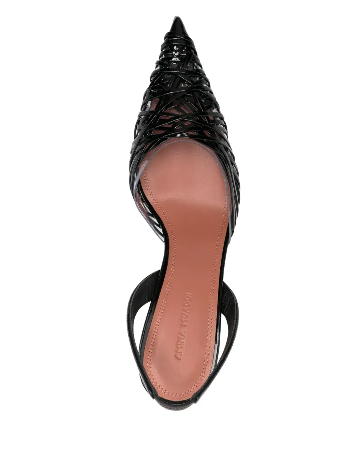 Amina Muaddi Lori slingback pumps - 画像4