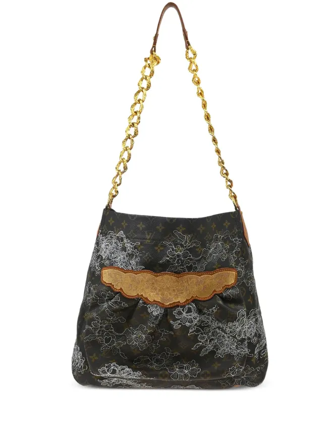 Louis Vuitton Pre-Owned Louis Vuitton ビンテージ 2007 Dentelle Fersen GM ショルダーバッグ - ブラウンの商品画像