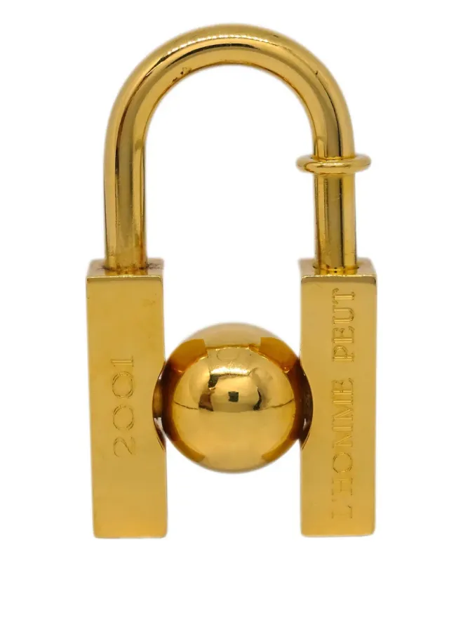 Hermès Pre-Owned Hermès ビンテージ 2001 Earth Cadena パドロック - ゴールドの商品画像