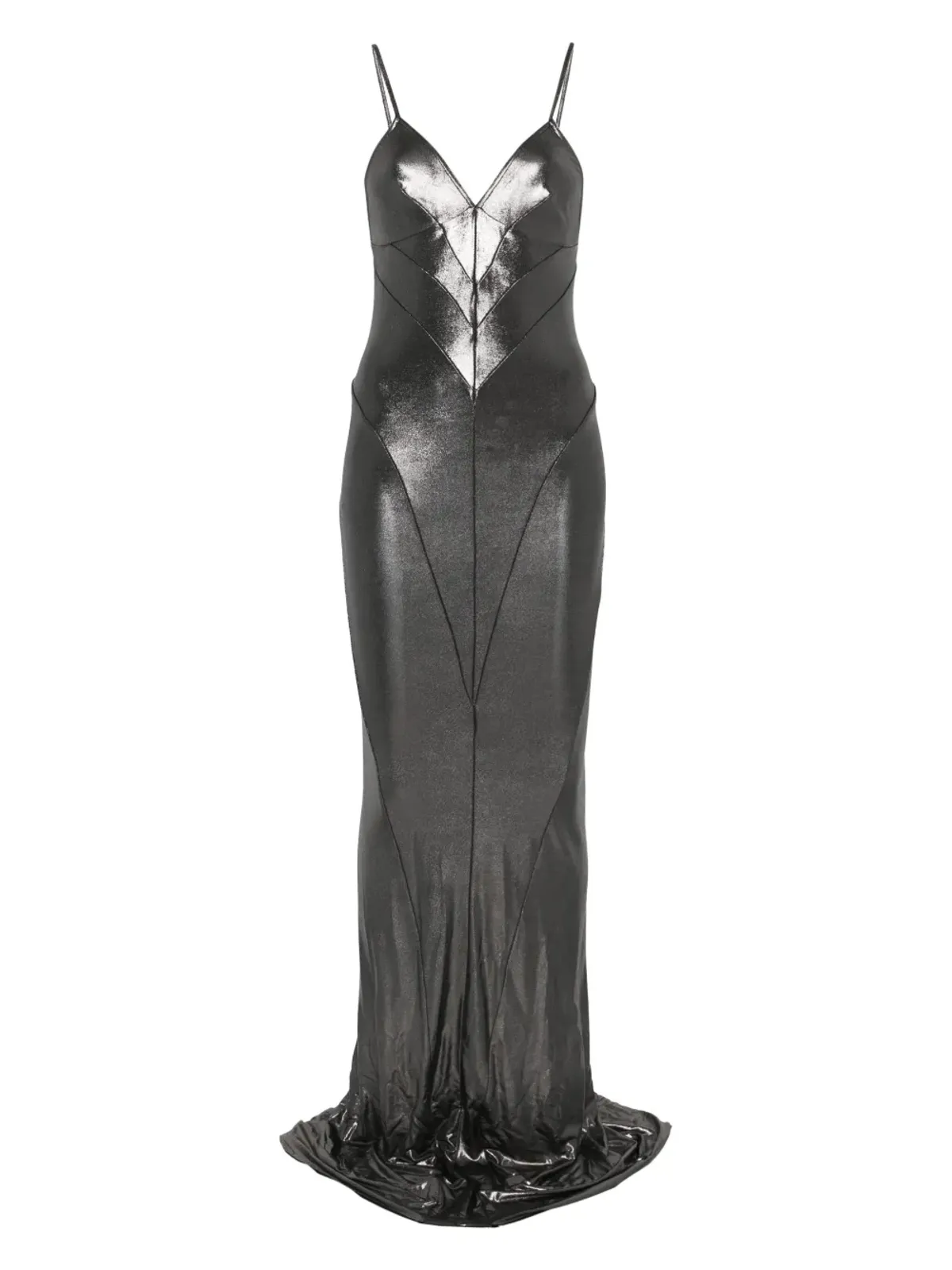 Rick Owens Lilies ラメエフェクト マキシドレス - 画像1