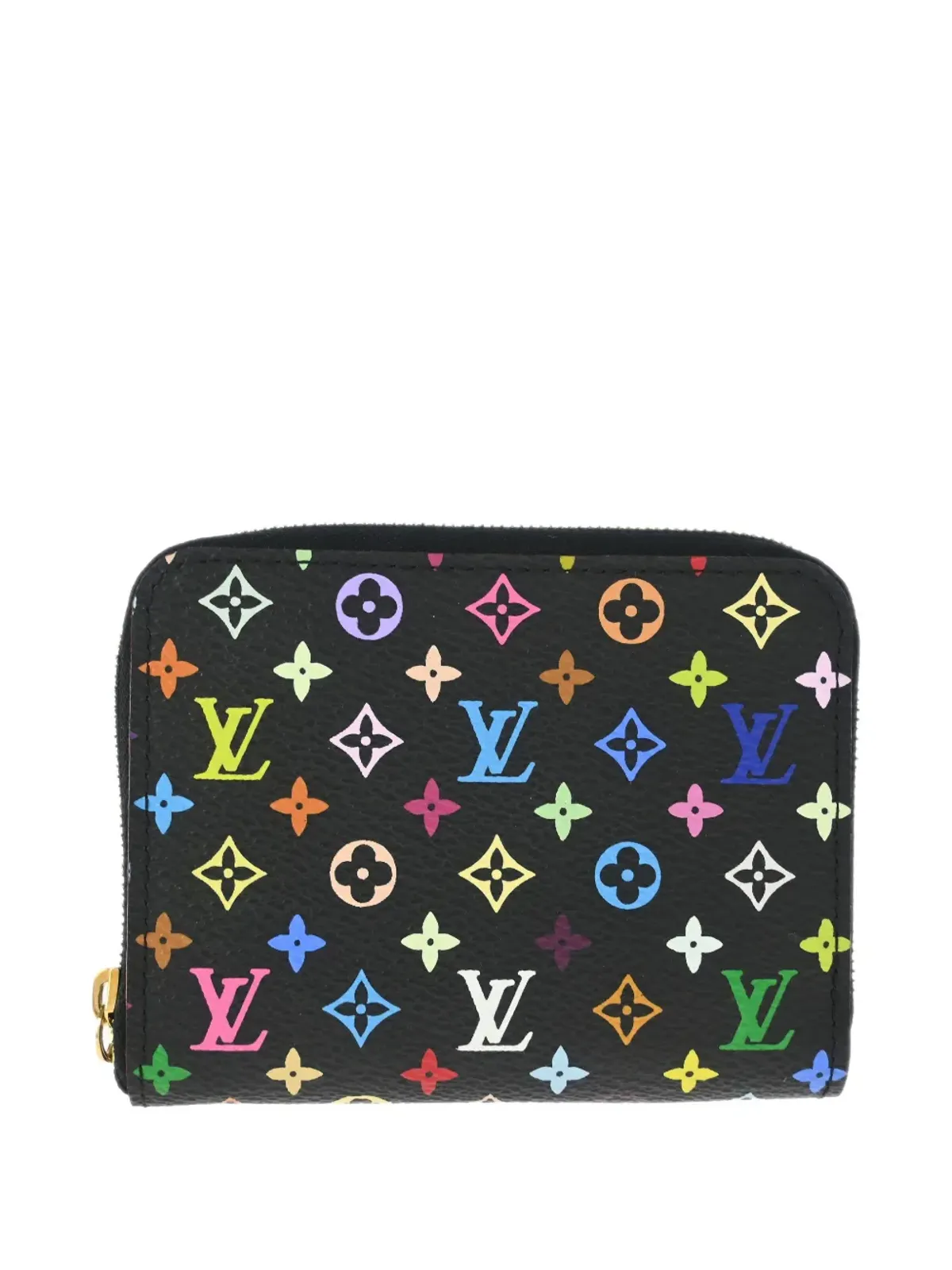 Louis Vuitton ビンテージ 2011年 モノグラム・マルチカラー ウォレット ブラック - 画像1