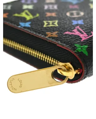 Louis Vuitton ビンテージ 2011年 モノグラム・マルチカラー ウォレット ブラック - サムネイル5