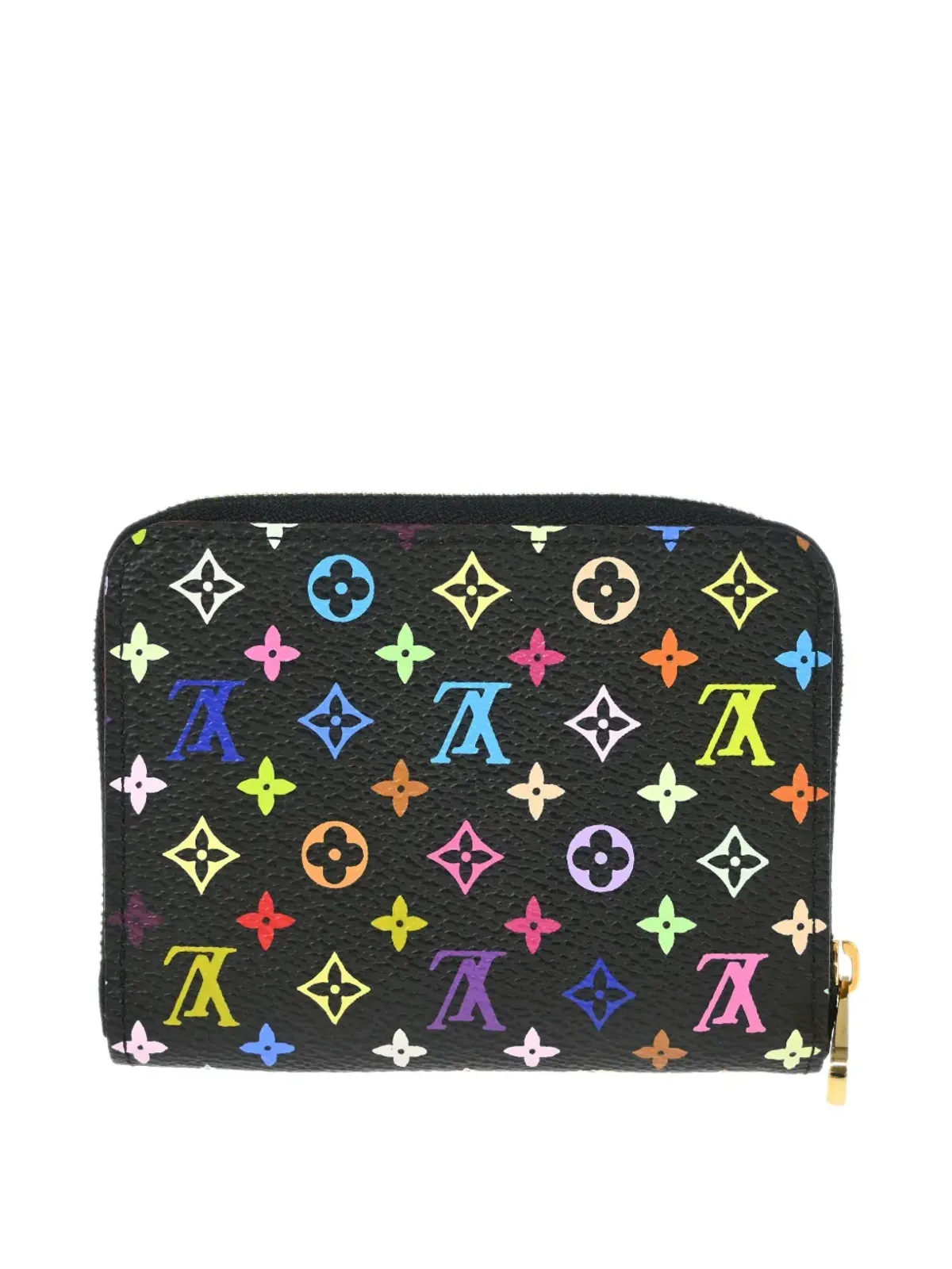 Louis Vuitton ビンテージ 2011年 モノグラム・マルチカラー ウォレット ブラック - 画像2