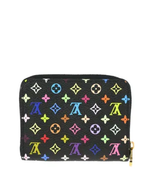 Louis Vuitton ビンテージ 2011年 モノグラム・マルチカラー ウォレット ブラック - サムネイル2