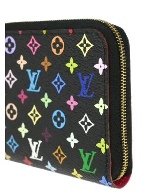 Louis Vuitton ビンテージ 2011年 モノグラム・マルチカラー ウォレット ブラック - サムネイル4