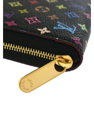 Louis Vuitton ビンテージ 2012年 モノグラム・マルチカラー ウォレット ブラック - サムネイル5