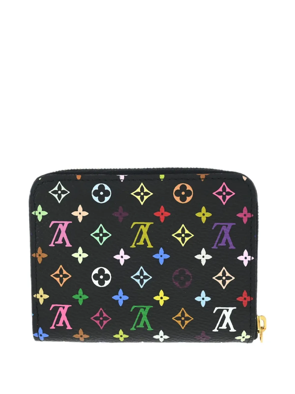 Louis Vuitton ビンテージ 2012年 モノグラム・マルチカラー ウォレット ブラック - 画像2