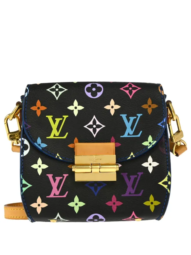 Louis Vuitton Pre-Owned Louis Vuitton ビンテージ × 村上隆 2012 ハートブレイカー ショルダーバッグの商品画像