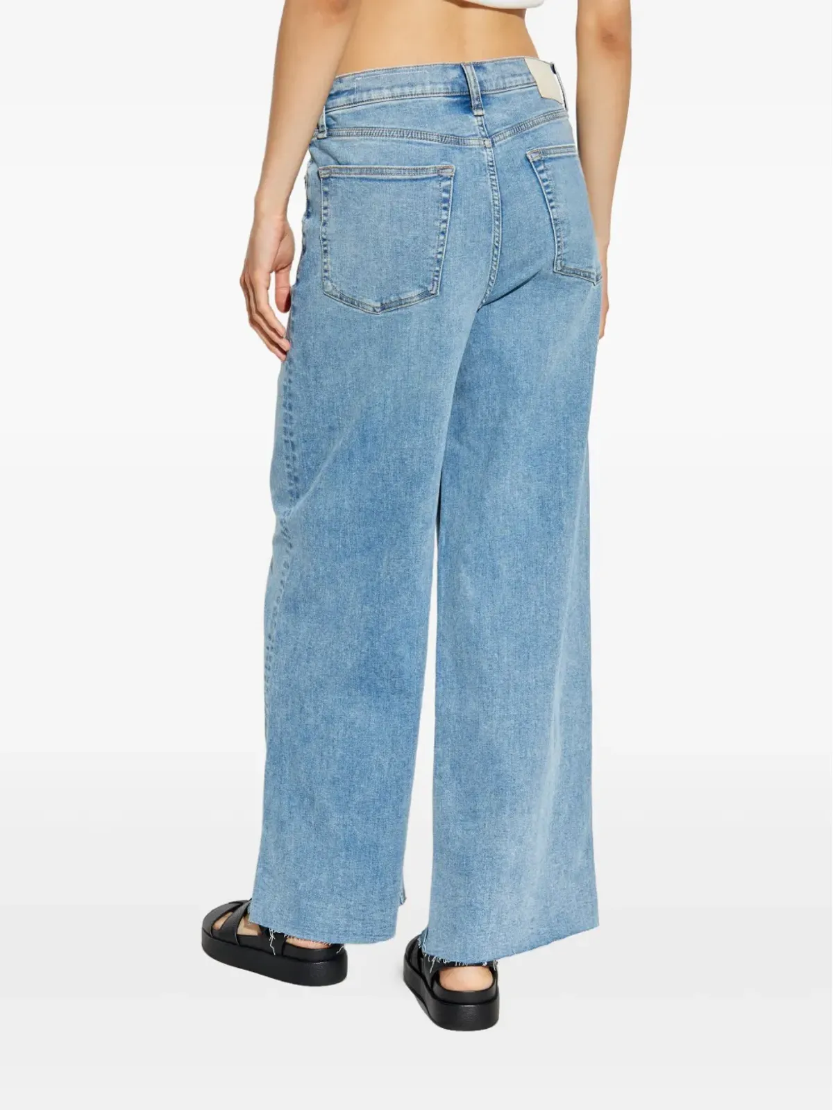 rag & bone ロゴパッチジーンズ - 画像4