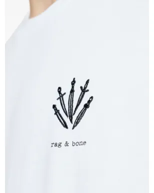 rag & bone ロゴプリント Tシャツ - サムネイル5