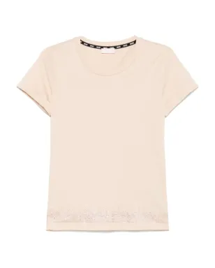 LIU JO ロゴ入り Tシャツ - ニュートラルカラー - サムネイル1