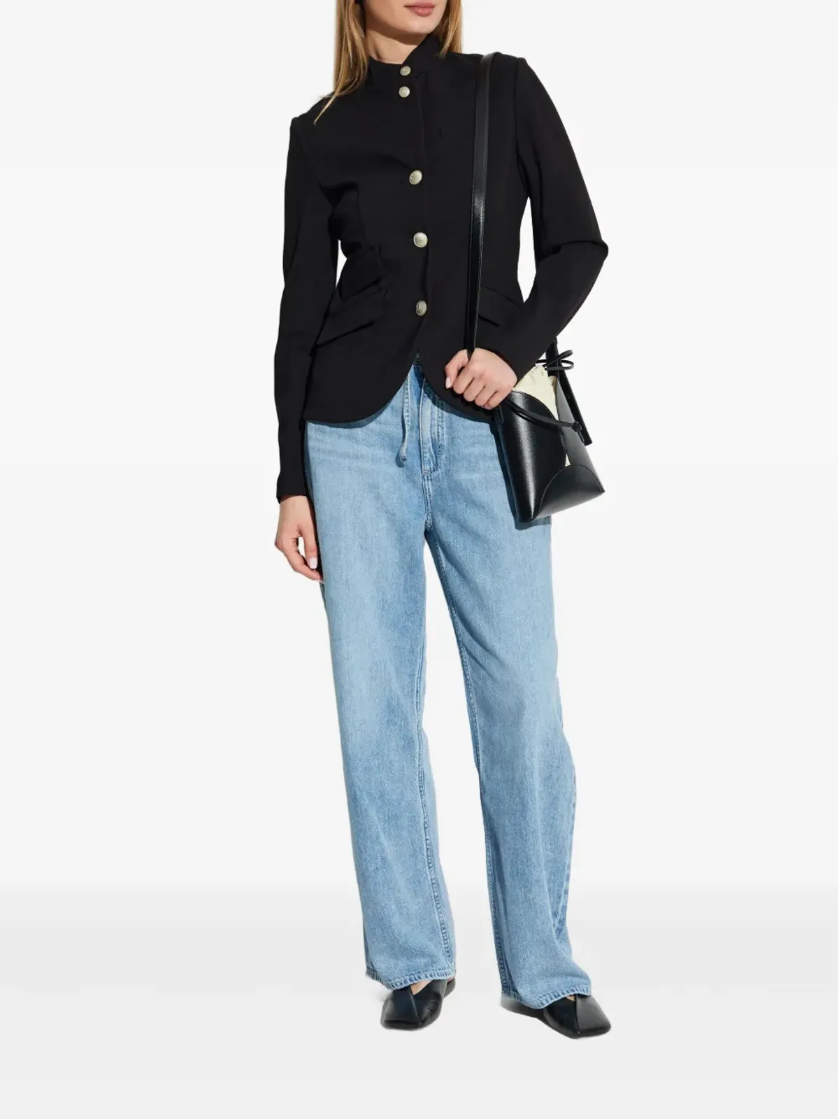 rag & bone ワイドレッグジーンズ - 画像2
