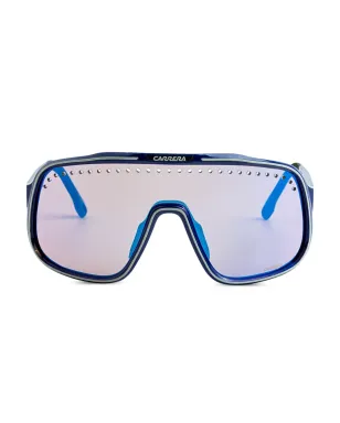 Carrera mask sunglasses - Blue - サムネイル1