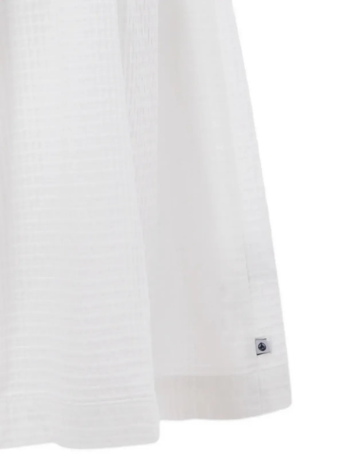 Petit Bateau フリル付きオーガニックコットンドレス - 画像3