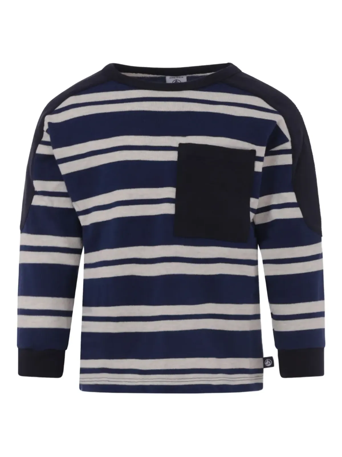 Petit Bateau ストライプ柄ジャンパー - 画像1