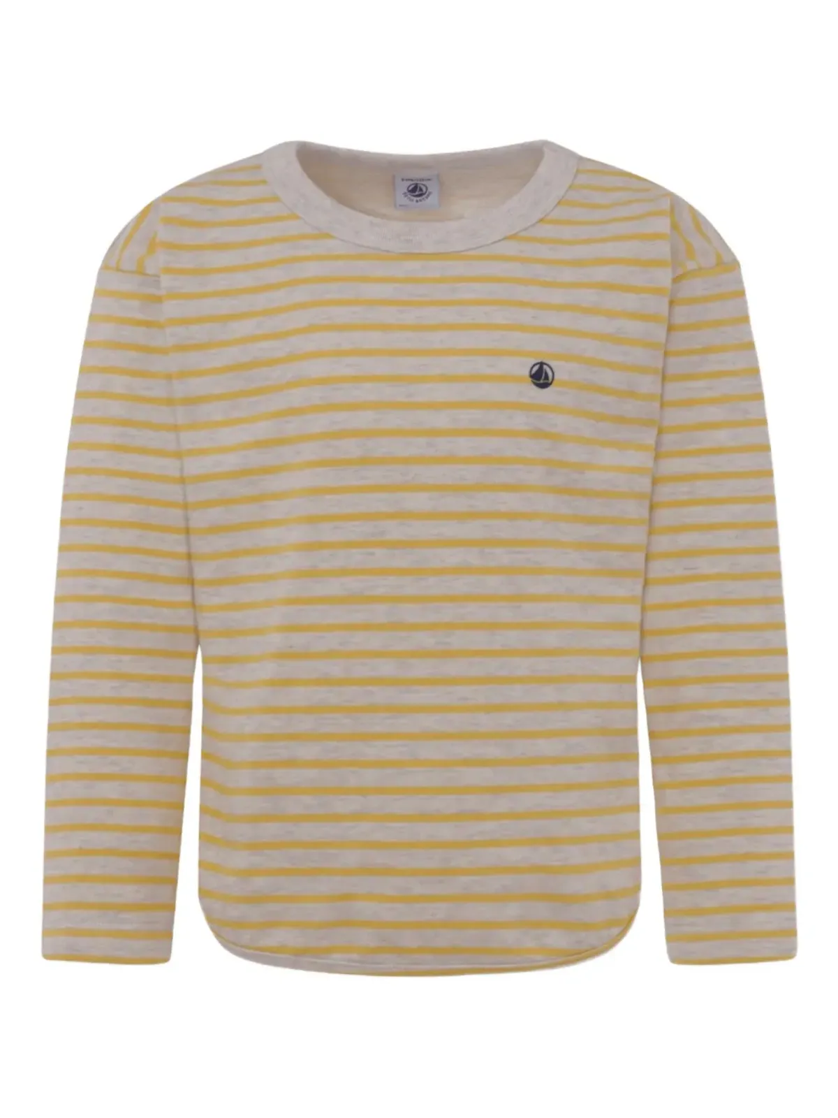 Petit Bateau ストライプ長袖Tシャツ - 画像1