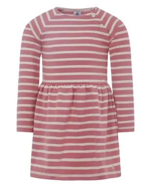 Petit Bateau ストライプ長袖ドレス - サムネイル1