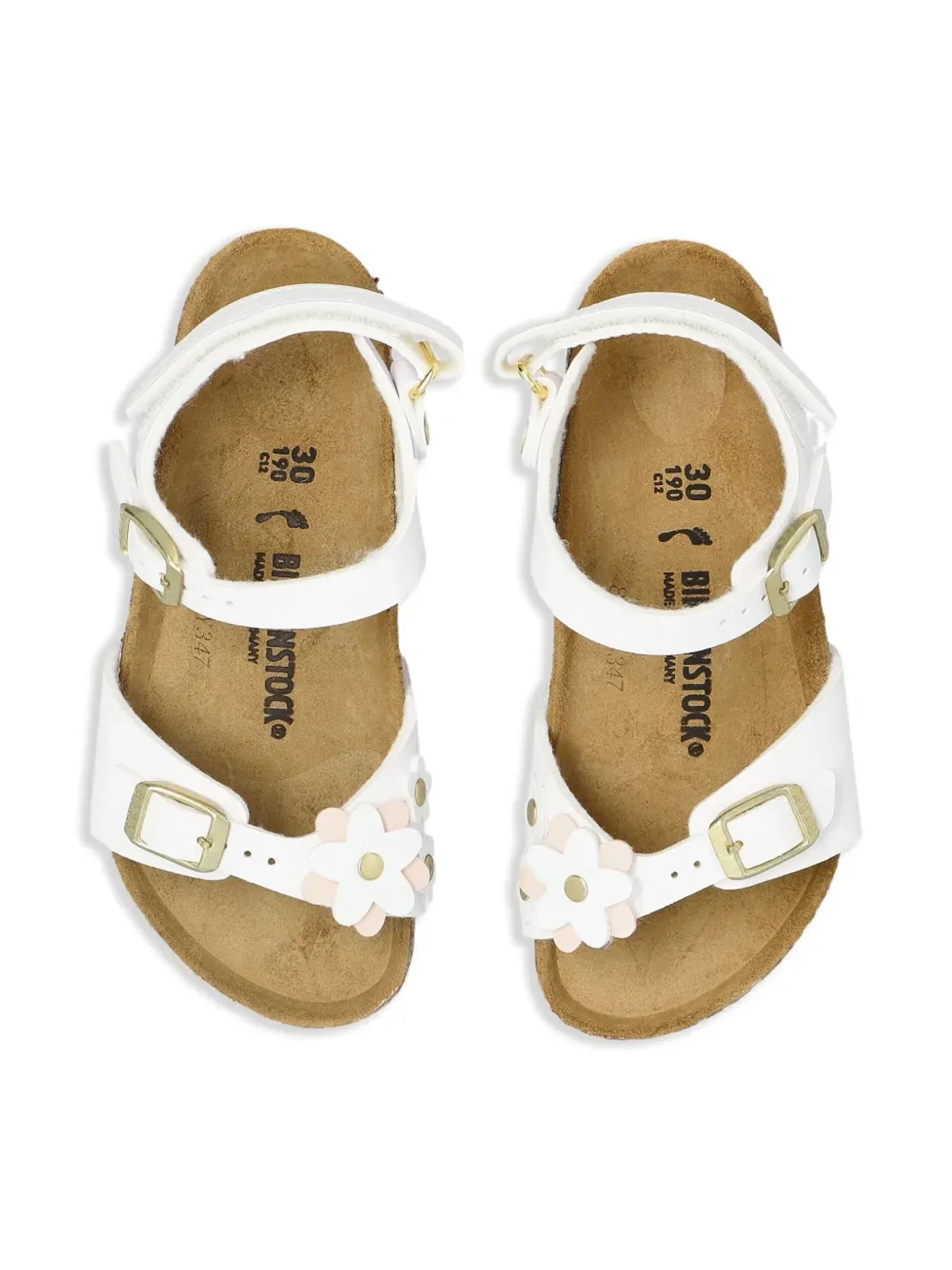 Birkenstock Kids リオ ダブルバックル フラットサンダル - 画像4