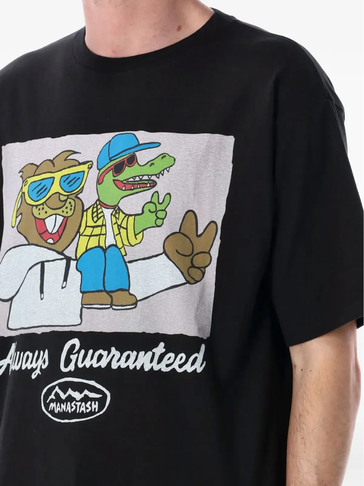 MANASTASH Friends graphic-print T-shirt - 画像3